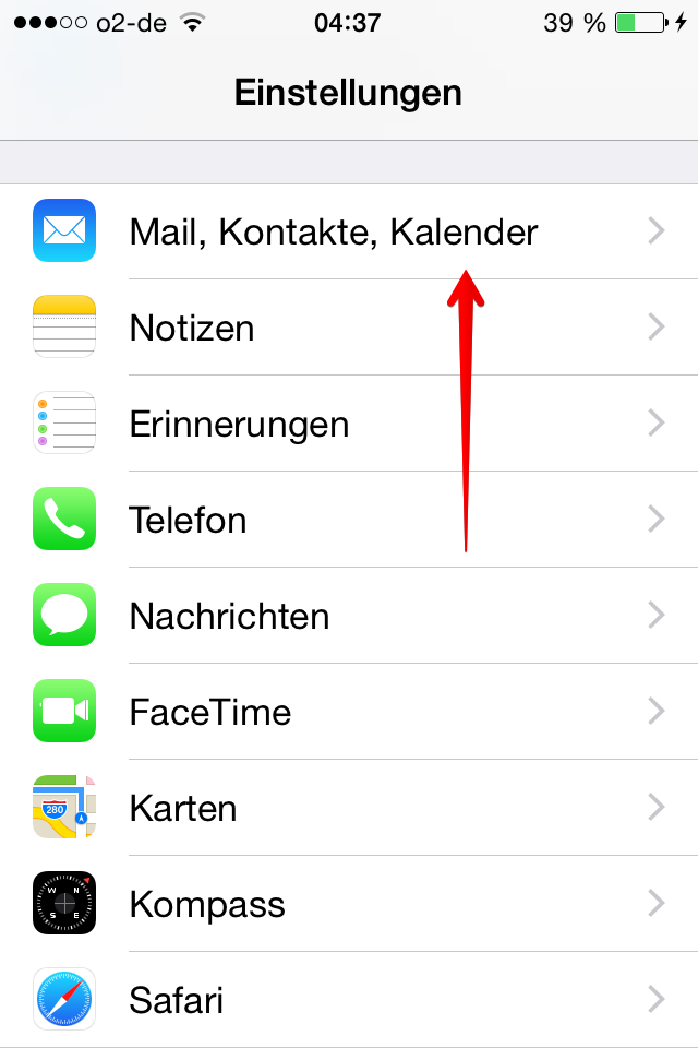 iPhone Mail Setup 1