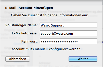 OS X Mail Setup 4