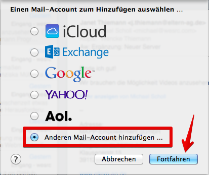 OS X Mail Setup 2