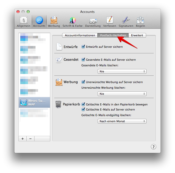 OS X Mail Setup 9