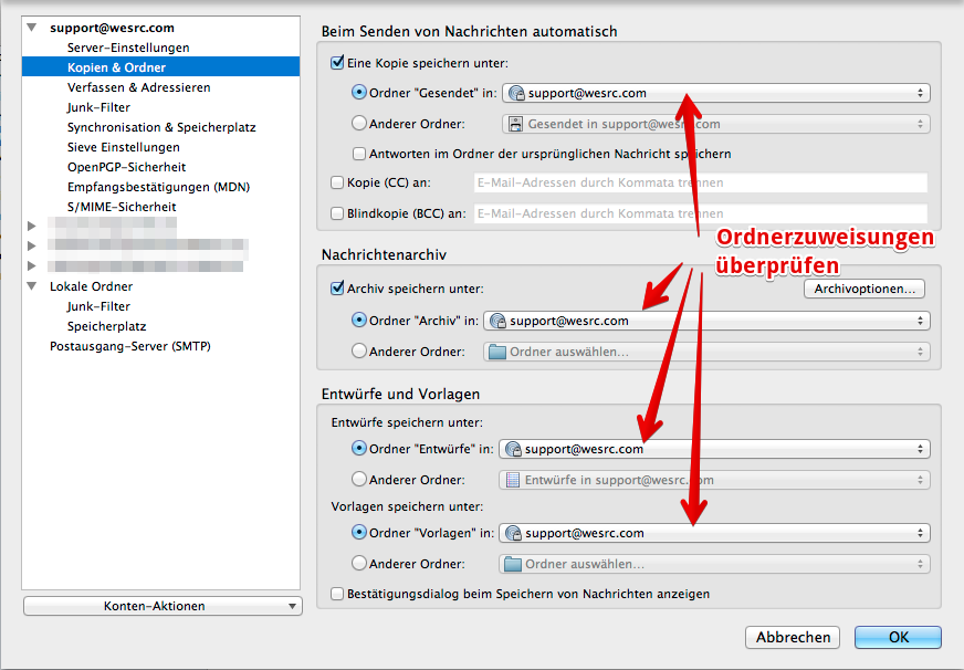 Thunderbird Mail Setup 8